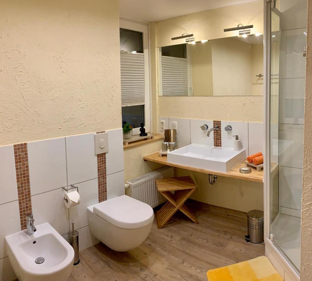 Ferienwohnung Janus Altstadt-Hameln Haus 1 Inklusive Parkplatz Mit Und Ohne Balkon Hamelín Exterior foto